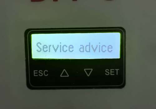 Напоминание Service Advise - насос двухпоршневый DPP-8