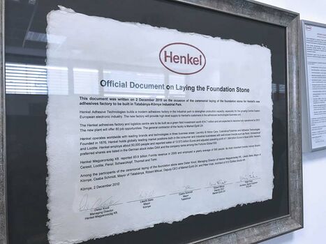 Завод Henkel в Венгрии